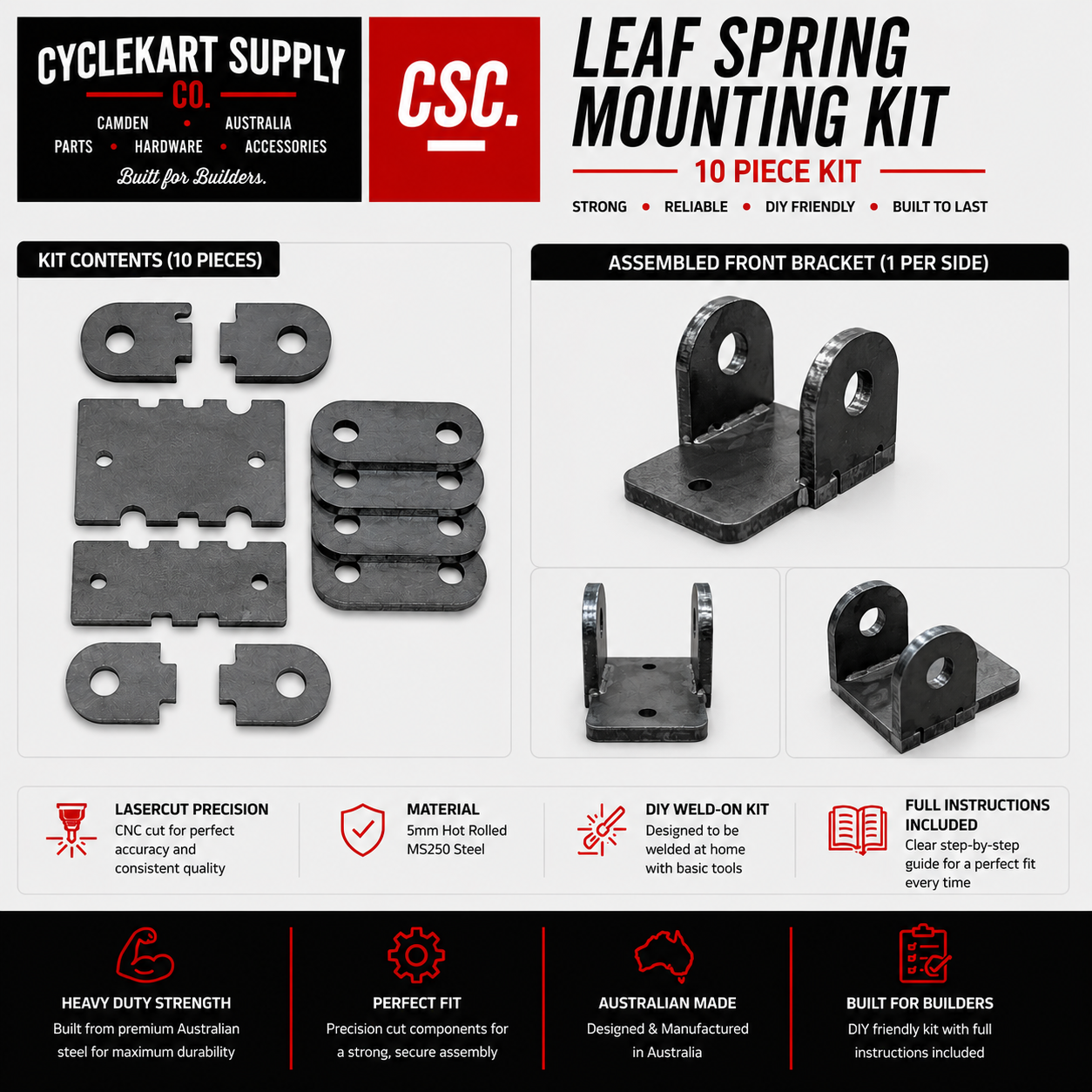 Leaf Spring Mounting Kit