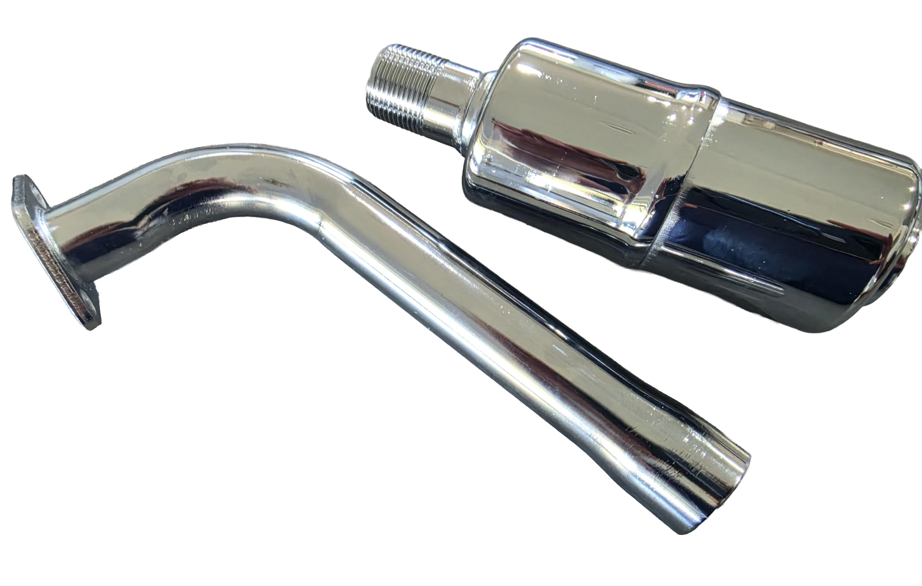 GX200 Exhaust and Muffler Combo