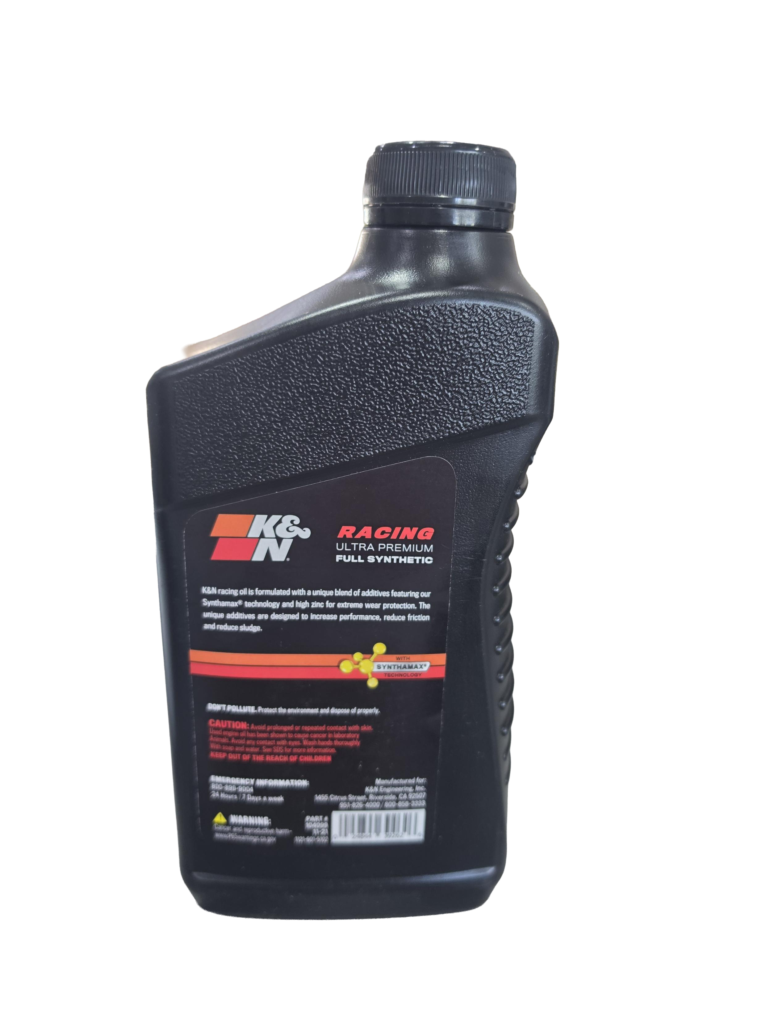 K&N Fully Synthetic 10W-30 Premium Engine Oil MADE IN USA