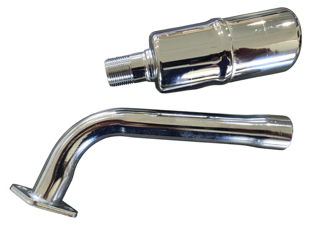 GX200 Exhaust and Muffler Combo