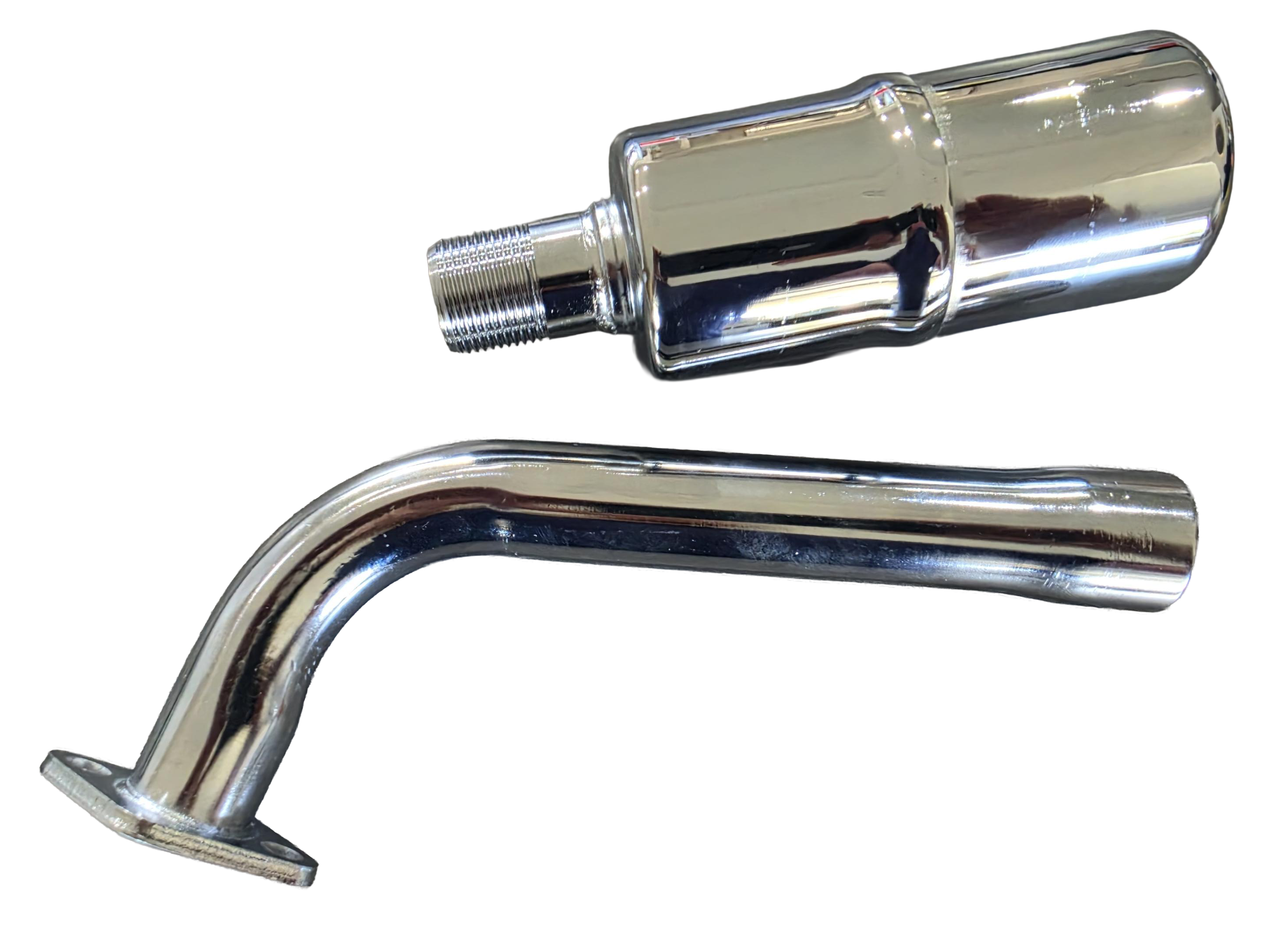 GX200 Exhaust and Muffler Combo