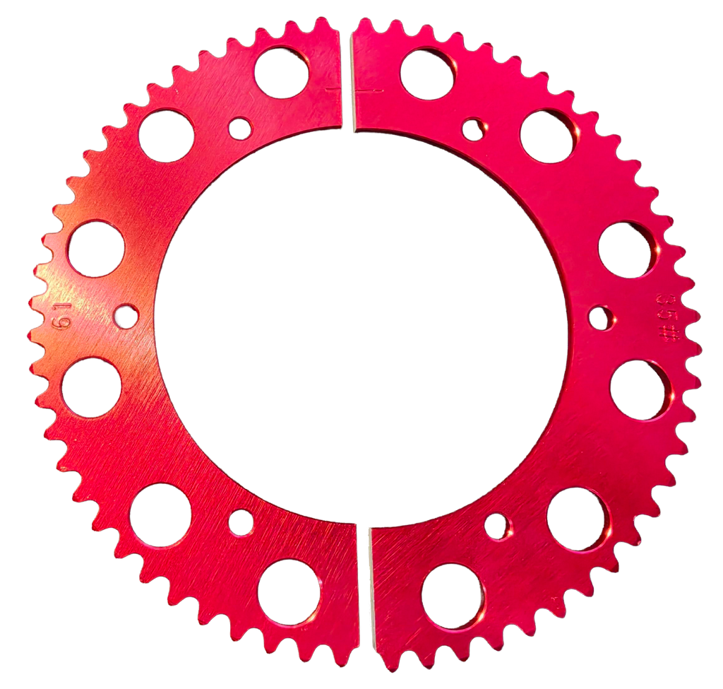 Cyclekart 61T #35 Sprocket – CNC Machined Aluminium