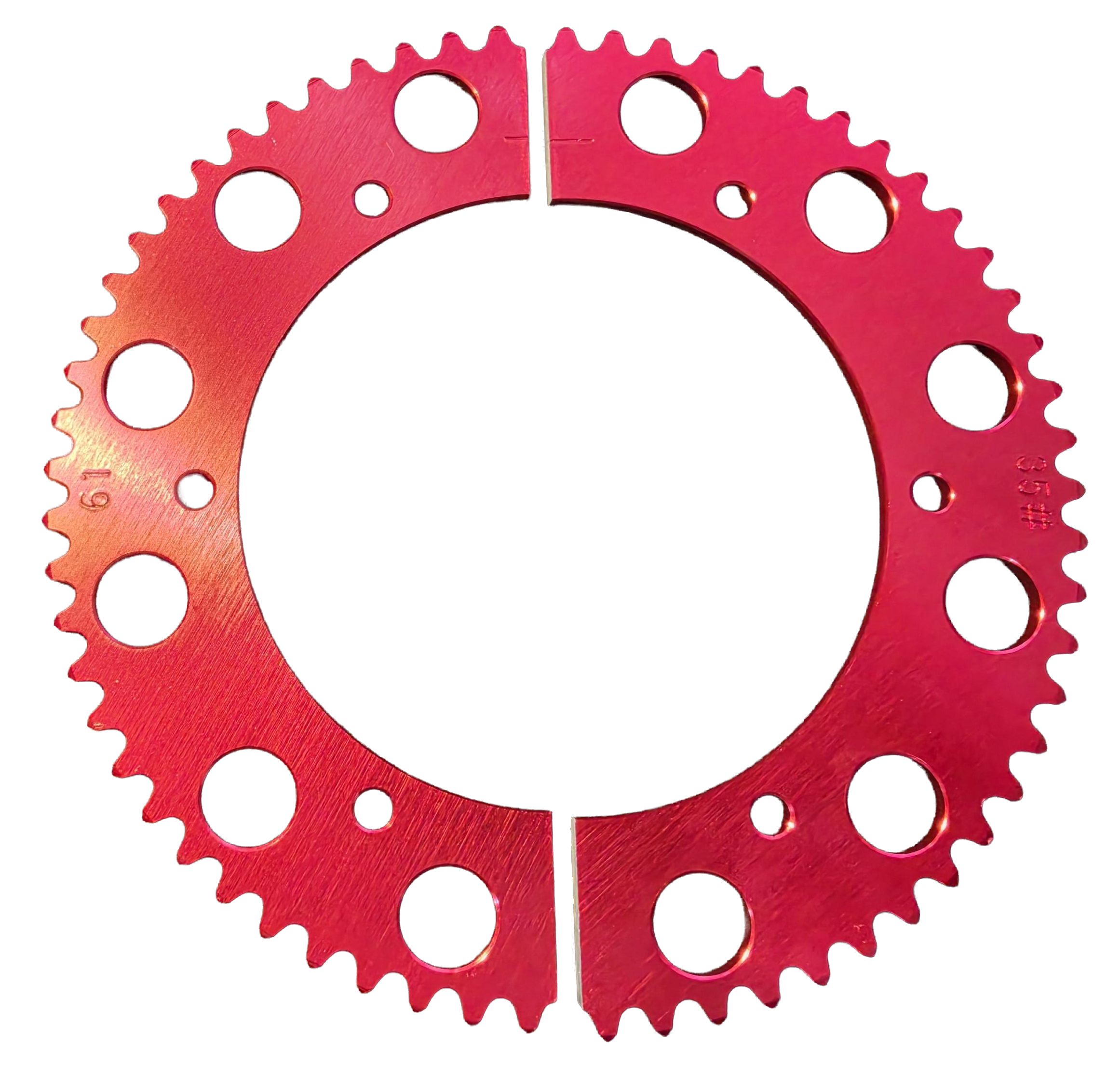 Cyclekart 61T #35 Sprocket – CNC Machined Aluminium